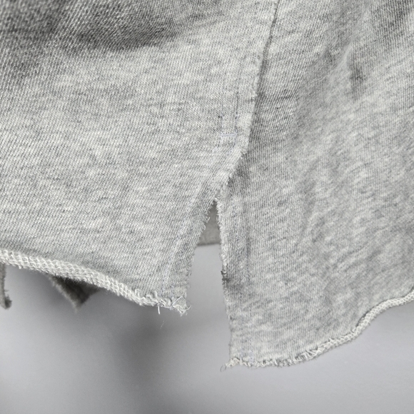 Aerie Wonder Good Energy Gray V-Neck Oversized Comfy Sweatshirt Size Medium - Picture 9 of 16